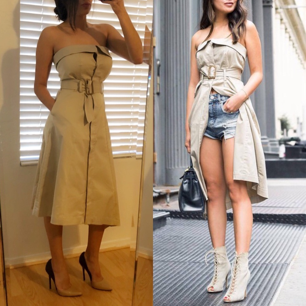 Banana Republic Asymmetrical Utility Dress